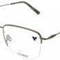 FLEXON H6041-033-52 Eyeglasses Eye Glasses 033 GUNMETAL Authentic New 52mm MALE