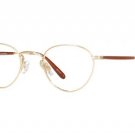 GARRETT LEIGHT WALGROVE M Eyeglasses Eye Glasses GOLD-CARAMEL 45mm  New