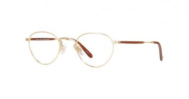 GARRETT LEIGHT WALGROVE M Eyeglasses Eye Glasses GOLD-CARAMEL 45mm  New
