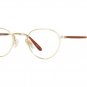 GARRETT LEIGHT WALGROVE M Eyeglasses Eye Glasses GOLD-CARAMEL 45mm New