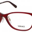 VERSACE 0VE3297D-388-55 Eyeglasses Eye Glasses 388 TRANSPARENT Authentic New 55m