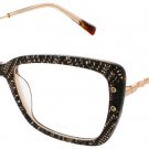 MISSONI MIS-0028-0KDX-54 Eyeglasses Eye Glasses 0KDX BLACK Authentic New 54mm FE
