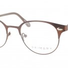 PRIMARY PN122-D.BROWN-49 Eyeglasses Eye Glasses DARK BROWN DARK Authentic New 49