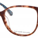 KATE SPADE TAYA-0086-52 Eyeglasses Eye Glasses 0086 HAVANA Authentic New PLASTIC