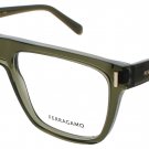 SALVATORE FERRAGAMO SF2997-320-55 Eyeglasses Eye Glasses 320 TRANSPARENT Authent