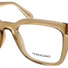SALVATORE FERRAGAMO SF2990-213-52 Eyeglasses Eye Glasses 213 TRANSPARENT Authent