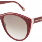 CAROLINA HERRERA HER-0142/S-0R9S/HA Sunglasses Sun Glasses 0R9S BURGUNDY Authent