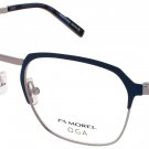 OGA-MOREL OGA-10155O-BG05-52 Eyeglasses Eye Glasses BG05 BLUE/SILVER Authentic N