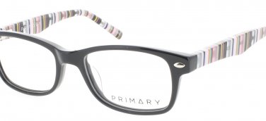 PRIMARY PK138-BLACK-46 Eyeglasses Eye Glasses Black Black Authentic New KIDS