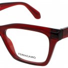 SALVATORE FERRAGAMO SF2986-616-53 Eyeglasses Eye Glasses 616 TRANSPARENT Authent