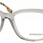 BURBERRY 0BE2390-3892-50 Eyeglasses Eye Glasses 3892 GREY Authentic New 52mm FEM