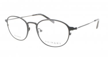 PRIMARY PT110-BLACK-50 Eyeglasses Eye Glasses Black Black Authentic New 50mm MAL