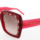 CAROLINA HERRERA CH-HER-0178-S-00T5-HA Sunglasses Sun Glasses 00T5 BURGUNDY Auth