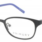 PRIMARY PK122-BLACK-45 Eyeglasses Eye Glasses Black Black Authentic New KIDS
