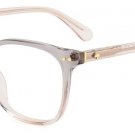 KATE SPADE HERMIONE/G Eyeglasses Woman Plastic Eye Glasses 7HH GREY PINK 54mm KATE SPADE HERMIONE/G Eyeglasses Woman Plastic Eye Glasses 7HH GREY PINK 54mm