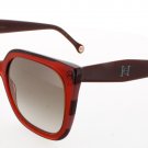 CAROLINA HERRERA CH-HER-0128-S-0C8C-HA Sunglasses Sun Glasses 0C8C BURGUNDY Auth