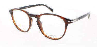 DAVID BECKHAM DB-1126-0EX4-50 Eyeglasses Eye Glasses 0EX4 BROWN Authentic New 50