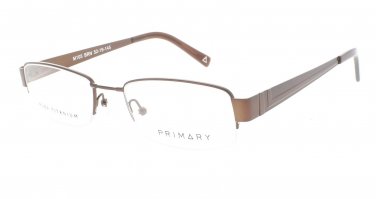 PRIMARY M105-BROWN-52 Eyeglasses Eye Glasses BROWN BROWN Authentic New 52mm UNIS