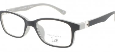 PRIMARY PK106-BLACK/GREY-45 Eyeglasses Eye Glasses Black/Grey Black/Grey Authent