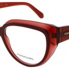 SALVATORE FERRAGAMO SF2984-613-53 Eyeglasses Eye Glasses 613 TRANSPARENT Authent