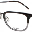 FLEXON B2020-221-55 Eyeglasses Eye Glasses 221 BROWN Authentic New 55mm MALE