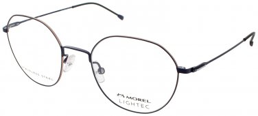 LIGHTEC-MOREL LIGHTEC-30202L-BP03-50 Eyeglasses Eye Glasses BP03 BLUE/PINK Authe