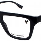 KARL LAGERFELD KL6176-404-53 Eyeglasses Eye Glasses 404 DARK Authentic New 53mm