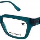 KARL LAGERFELD KL6152-400-52 Eyeglasses Eye Glasses 400 BLUE Authentic New 52mm