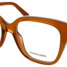 SALVATORE FERRAGAMO SF2952N-261-53 Eyeglasses Eye Glasses 261 TRANSPARENT Authen