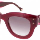 CAROLINA HERRERA HER-0222/S-0QHO/DG Sunglasses Sun Glasses 0QHO CYCLAMEN Authent