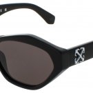 OFF WHITE KENT-OERI13HF24PLA00110077 Sunglasses Sun Glasses 1007 BLACK Authentic