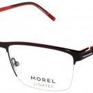 LIGHTEC-MOREL LIGHTEC-30310L-NR04-52 Eyeglasses Eye Glasses NR04 BLACK Authentic