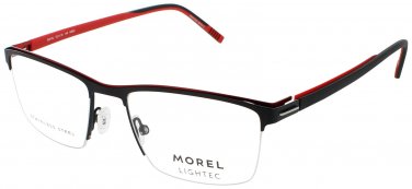 LIGHTEC-MOREL LIGHTEC-30310L-NR04-52 Eyeglasses Eye Glasses NR04 BLACK Authentic