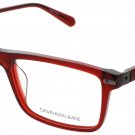 CALVIN KLEIN JEANS CKJ19526-601-55 Eyeglasses Eye Glasses 601 CRYSTAL Authentic