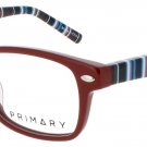 PRIMARY Pk138-Red-47 Eyeglasses Eye Glasses Red RED Authentic New 46mm Kid's