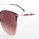 CAROLINA HERRERA CH 0036/S 0YK9/3X Sunglasses Sun Glasses 0YK9 BURGUNDY Authenti
