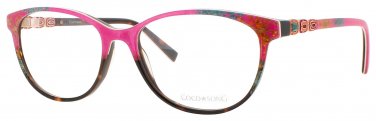 COCO SONG SHERRY-RED-CV254.02-09 Eyeglasses Eye Glasses C02 PINK Authentic New 5