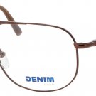 DENIM 133-01D1-54 Eyeglasses Eye Glasses 01D1 HAVANA Authentic New 54mm UNISEX