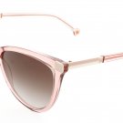 CAROLINA HERRERA HER-0141-S-0BJS-HA Sunglasses Sun Glasses 0BJS NUDE Authentic N