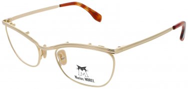 ORIGINALE-MOREL BABETTE-90025C-DD04-51 Eyeglasses Eye Glasses DD04 GOLD Authenti