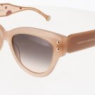 CAROLINA HERRERA CH-0009/S 0FWM/FF Sunglasses Sun Glasses 0FWM NUDE Authentic Ne