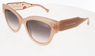 CAROLINA HERRERA CH-0009/S 0FWM/FF Sunglasses Sun Glasses 0FWM NUDE Authentic Ne