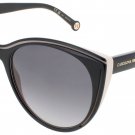 CAROLINA HERRERA HER-0142/S-0KDX/9O Sunglasses Sun Glasses 0KDX BLACK Authentic