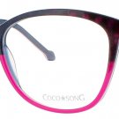 COCO SONG YORK-BLUES-CV243.04-09 Eyeglasses Eye Glasses C04 PINK Authentic New 5 COCO SONG YORK-BLUES-CV243.04-09 Eyeglasses Eye Glasses C04 PINK Authentic New 5