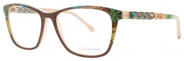 COCO SONG BLUE-EYES-CV230.04-09 Eyeglasses Eye Glasses C04 BROWN Authentic New 5