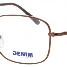 DENIM 145-01D1-53 Eyeglasses Eye Glasses 01D1 HAVANA Authentic New 53mm UNISEX