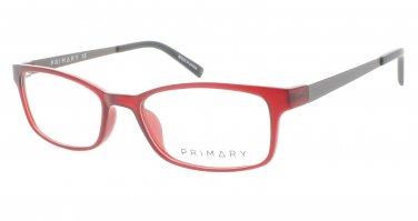 PRIMARY PN500-RED-50 Eyeglasses Eye Glasses RED RED Authentic New 50mm Female