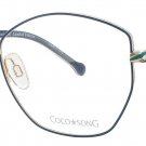 COCO SONG SURFING-DOLPHIN-CV228.02-09 Eyeglasses Eye Glasses C02 BLUE Authentic