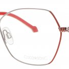 COCO SONG BROKEN-WINGS-CV187.04-09 Eyeglasses Eye Glasses C04 RED Authentic New
