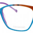 COCO SONG TRUE-PRINCESS-CV240.03-09 Eyeglasses Eye Glasses C03 BLUE Authentic Ne COCO SONG TRUE-PRINCESS-CV240.03-09 Eyeglasses Eye Glasses C03 BLUE Authentic Ne